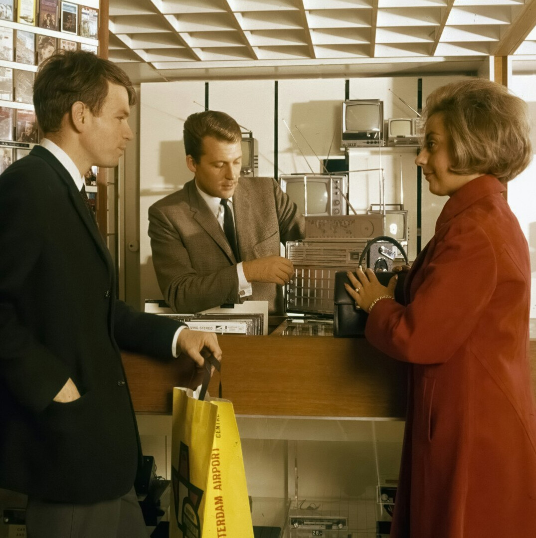 store detective arresting shoplifter