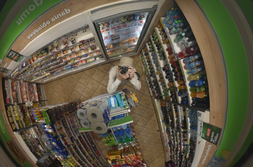 security camera in store